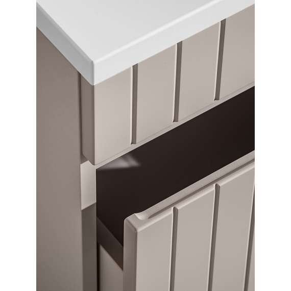 Servantskap Iconic 80 cm - cashmere - 1 skuff