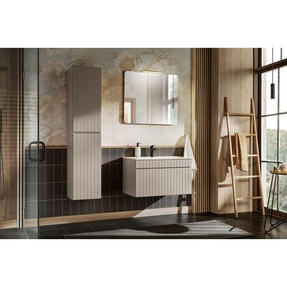 Servantskap Iconic 80 cm - cashmere - 1 skuff