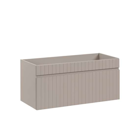 Servantskap Iconic 100 cm - cashmere - 1 skuff