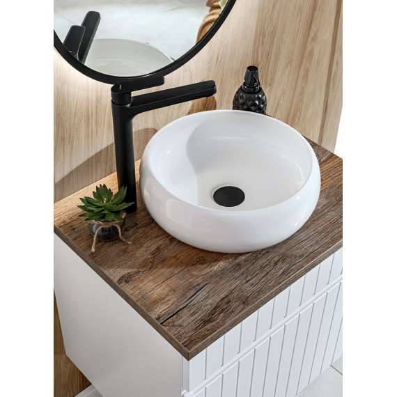 Servantskap Iconic 60 cm - hvit - 1 skuff