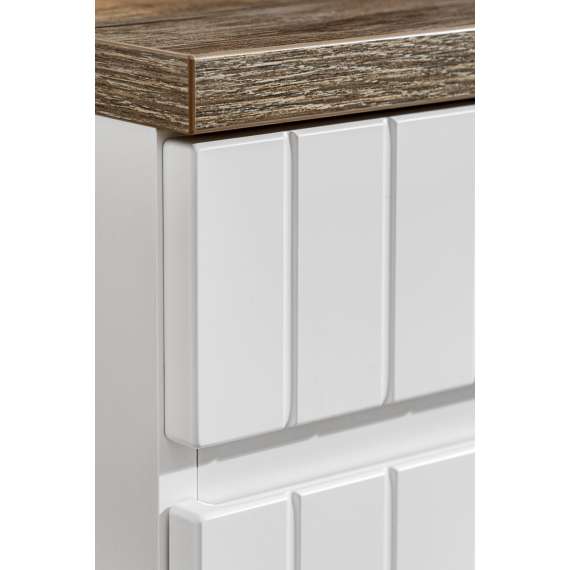 Servantskap Iconic 80 cm - hvit - 1 skuff