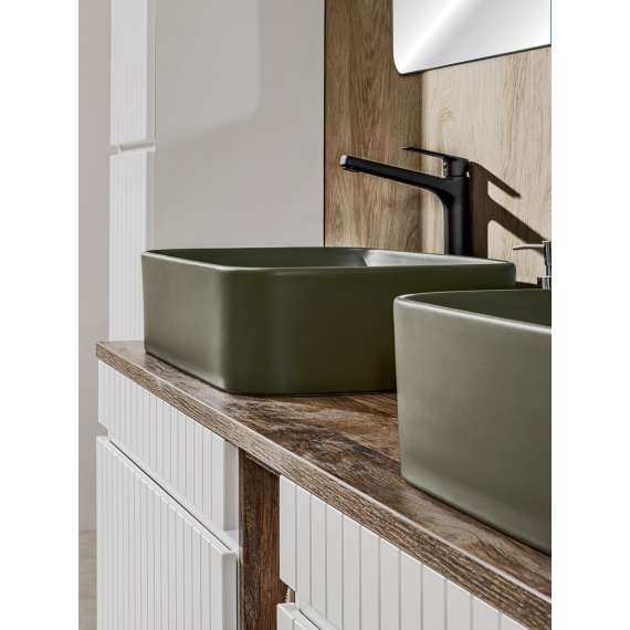 Servantskap Iconic 80 cm - hvit - 1 skuff