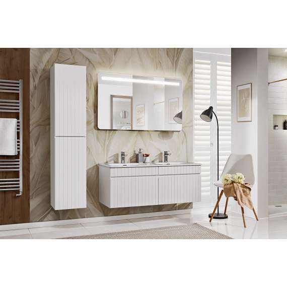 Servantskap Iconic 80 cm - hvit - 1 skuff