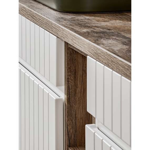 Servantskap Iconic 100 cm - hvit - 1 skuff