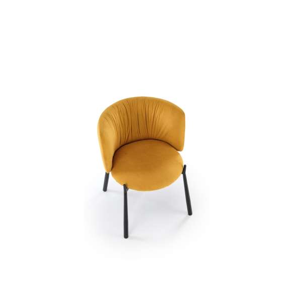 Stol Hilario - sennepsgul - sorte ben