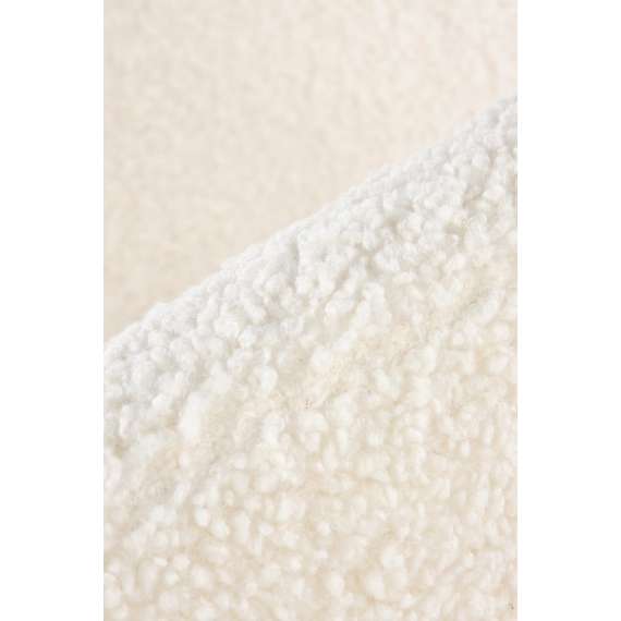 Lenestol Grifon - crem boucle - gul metall ben