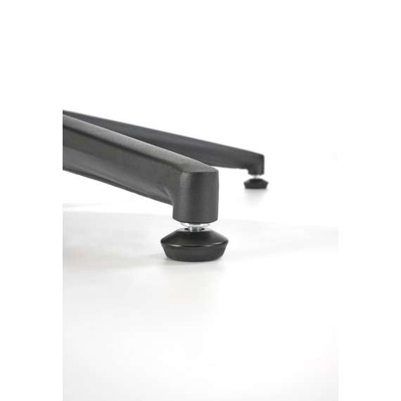 Lenestol Fofana - crem - svart metall ben