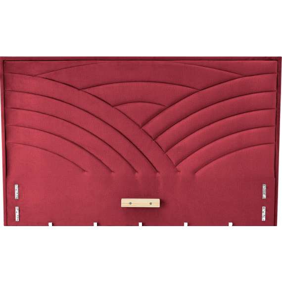 Seng Modulo W3 160x200 cm - velvet - metall ben - oppbevaringsplass