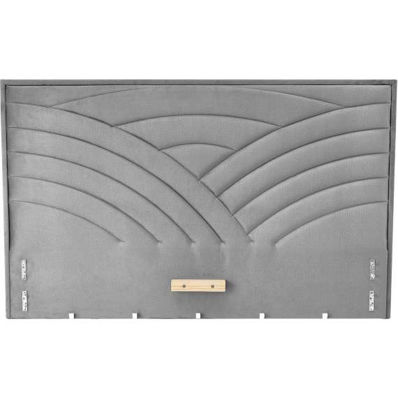 Seng Modulo W3 160x200 cm - velvet - metall ben - oppbevaringsplass