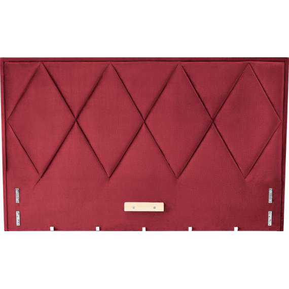 Seng Modulo W4 160x200 cm - velvet - metall ben - oppbevaringsplass