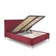Seng Modulo W4 160x200 cm - velvet - metall ben - oppbevaringsplass