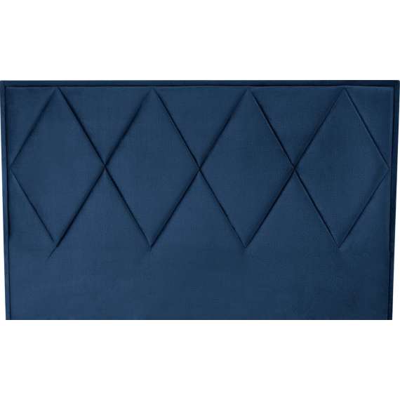 Seng Modulo W4 160x200 cm - velvet - metall ben - oppbevaringsplass