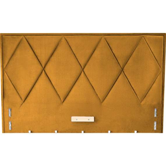 Seng Modulo W4 160x200 cm - velvet - metall ben - oppbevaringsplass