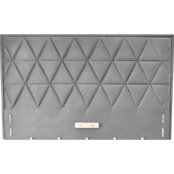 Seng Modulo W5 160x200 cm - velvet - metall ben - oppbevaringsplass