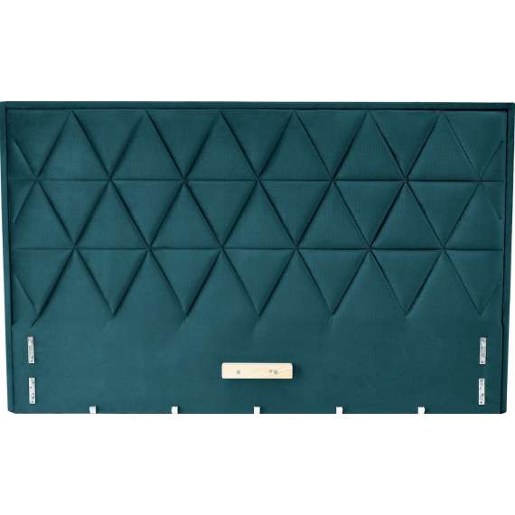 Seng Modulo W5 160x200 cm - velvet - metall ben - oppbevaringsplass