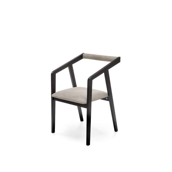 Stol Azul - sort - grå stoff