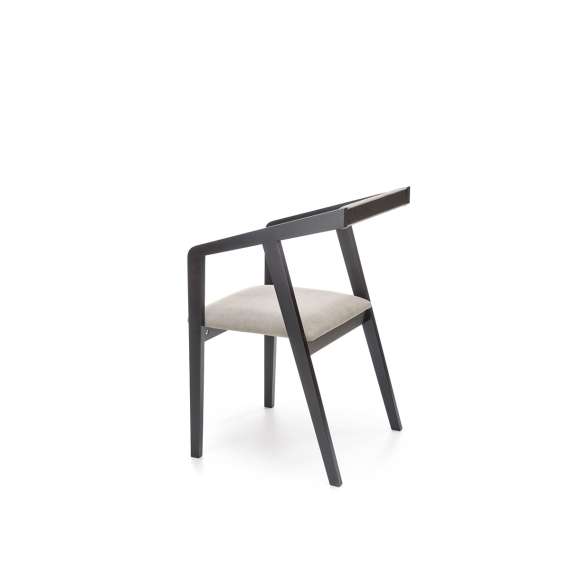 Stol Azul - sort - grå stoff