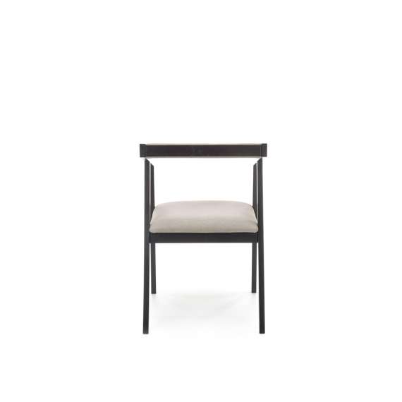 Stol Azul - sort - grå stoff