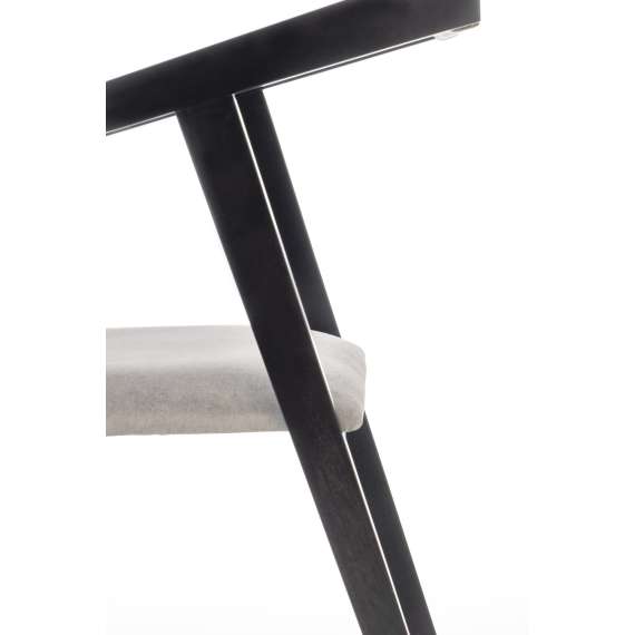 Stol Azul - sort - grå stoff