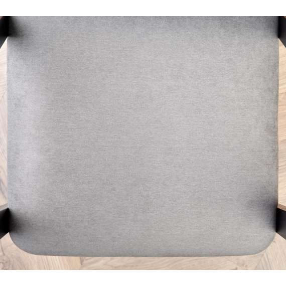 Stol Azul - sort - grå stoff