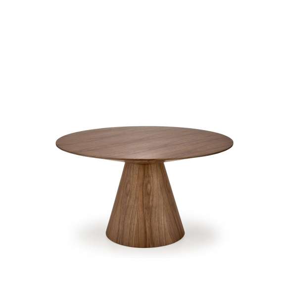 Spisebord Henderson Ø136 cm - valnøtt  - eikefinér