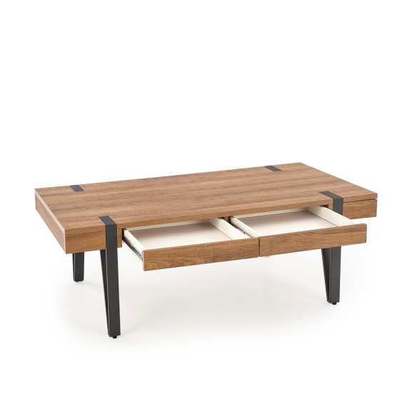 Sofabord Tuluza 120x55 cm - lys valnøtt