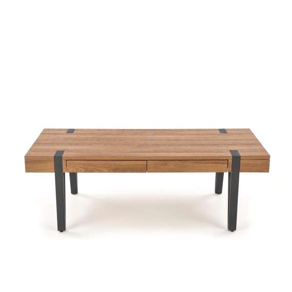 Sofabord Tuluza 120x55 cm - lys valnøtt