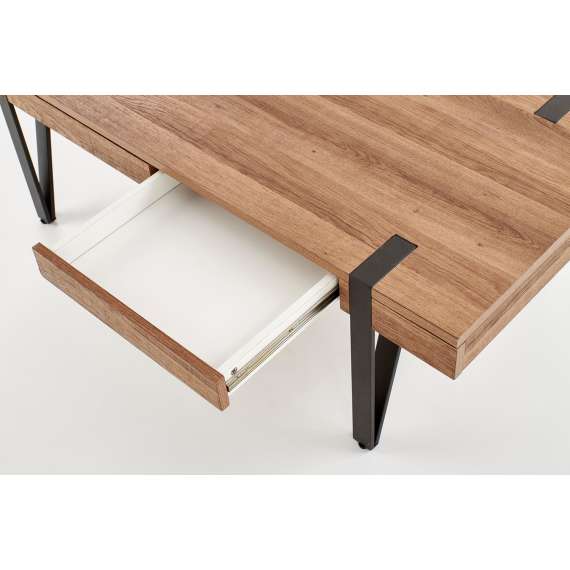 Sofabord Tuluza 120x55 cm - lys valnøtt