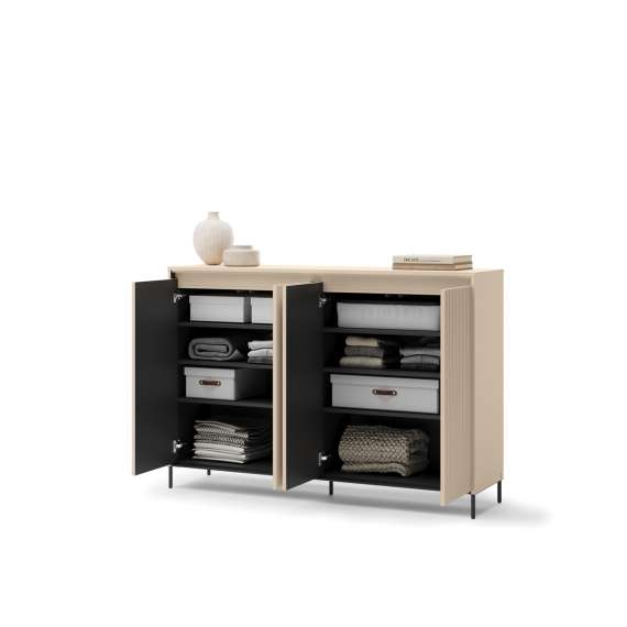 Skap Trend 153x105 cm - beige matt - til entre