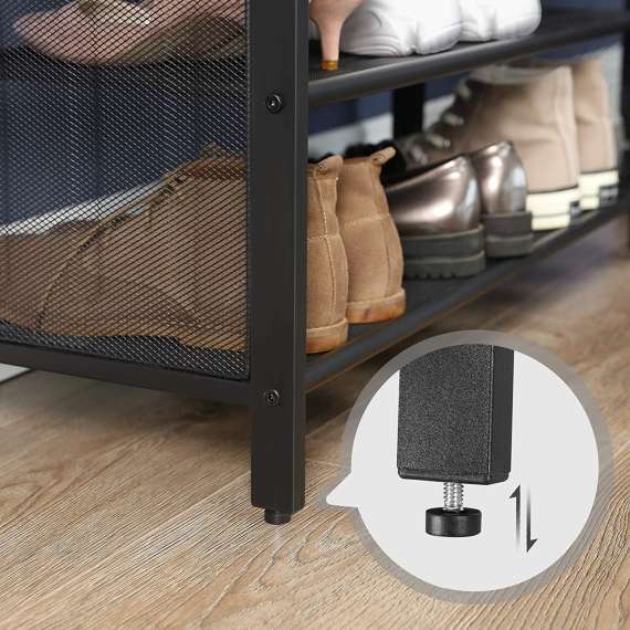 Skobenk Gran 80x48cm - Industriell stil