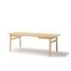 Spisebord Plot 149-269x85 cm - lys eik - uttrekkbart