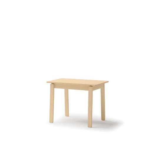 Spisebord Plot 104-224x60 cm - lys eik - uttrekkbart