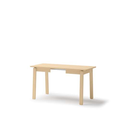 Spisebord Plot 104-224x60 cm - lys eik - uttrekkbart
