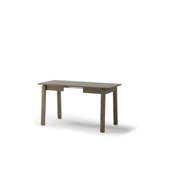 Spisebord Plot 104-224x60 cm - mørk eik - uttrekkbart