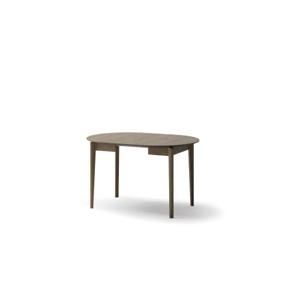Spisebord Plot 90-210x90 cm - mørk eik - uttrekkbart