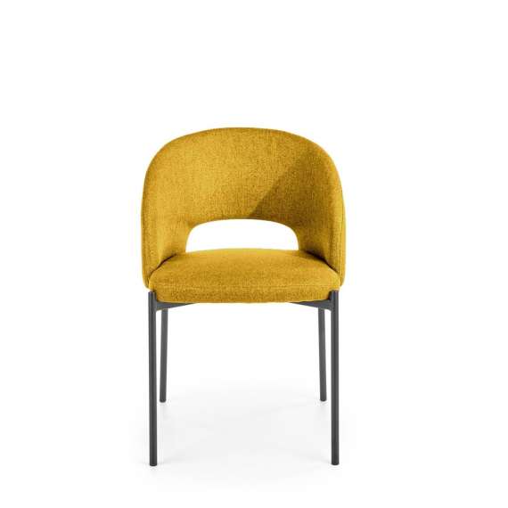 Stol Tau - sennepsgul - sorte ben