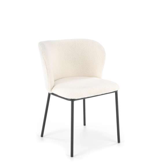 Stol Lino - krem bouclé - sorte ben