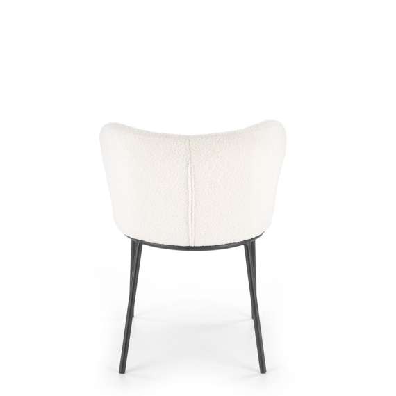 Stol Lino - krem bouclé - sorte ben