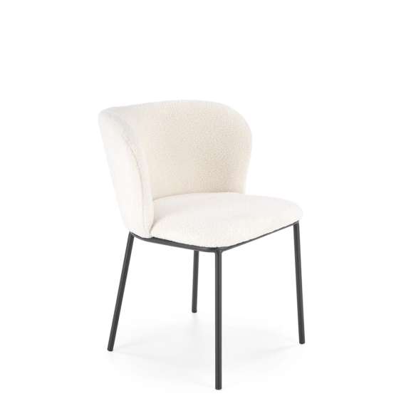 Stol Lino - krem bouclé - sorte ben