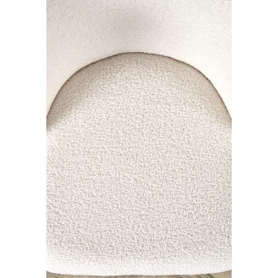 Stol Lino - krem bouclé - sorte ben