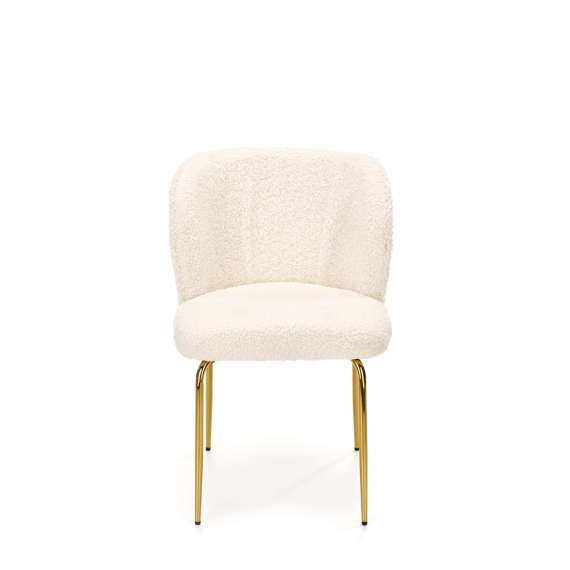 Stol Nantes - krem bouclé - gull ben