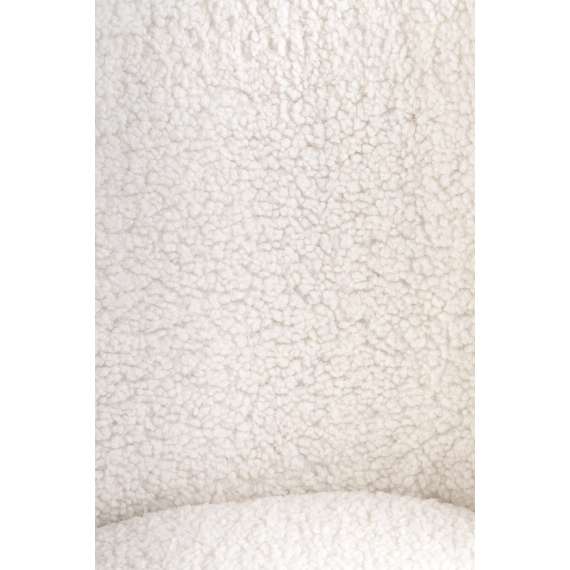 Stol Nantes - krem bouclé - gull ben