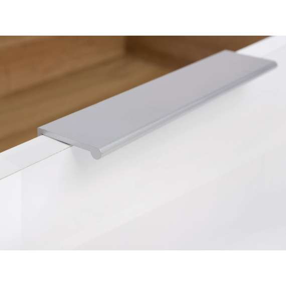 Garderobeskap Zele 90x195 cm - eik wotan - hvit matt - 2 dører - 1 skuff