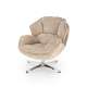 Lenestol GUIDO - beige - svingbar