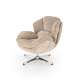 Lenestol GUIDO - beige - svingbar