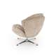 Lenestol GUIDO - beige - svingbar