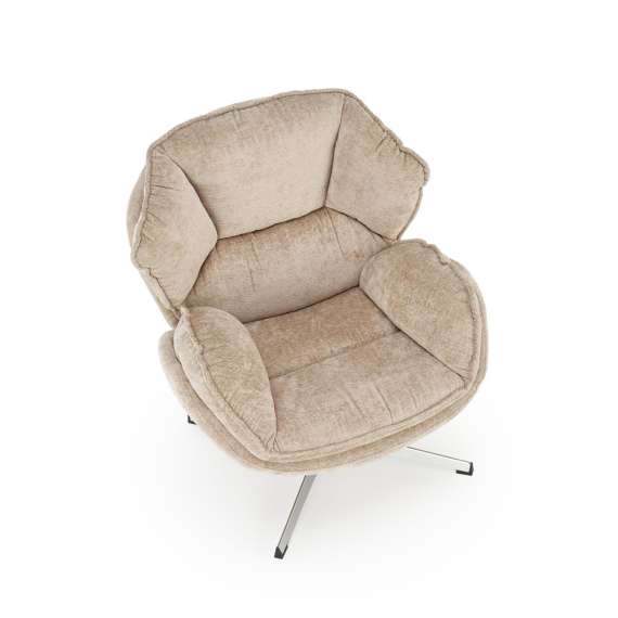 Lenestol GUIDO - beige - svingbar