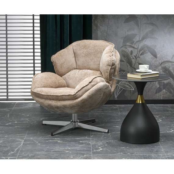 Lenestol GUIDO - beige - svingbar