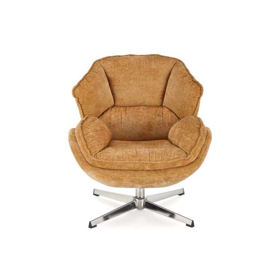 Lenestol GUIDO - sennepsgul - svingbar