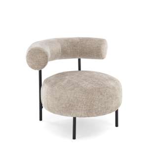 Lenestol Hazard - beige farge